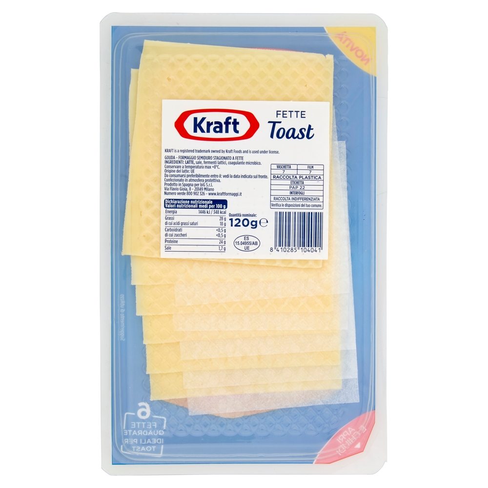 Kraft Fette Toast 120 g